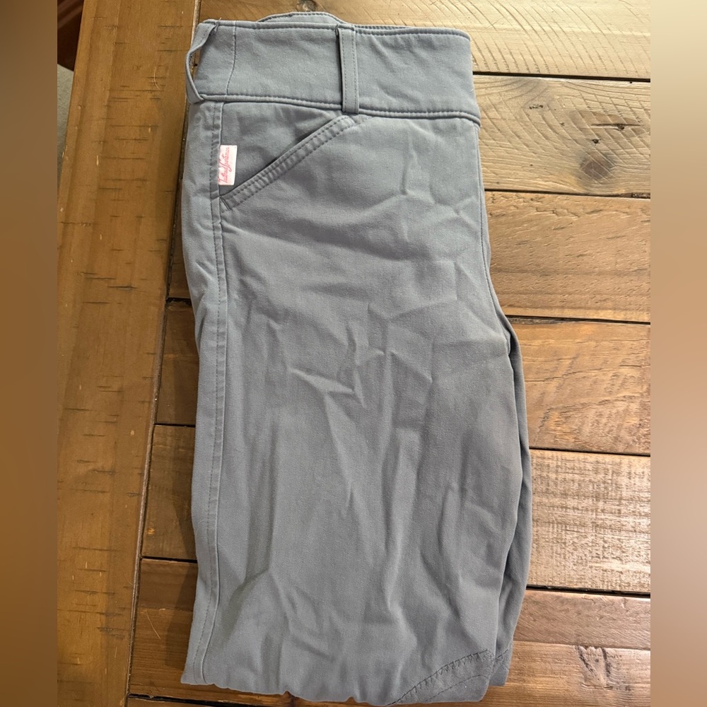 The Tailored Sportsman women’s side zip breeches size 24 regular